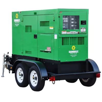 generator set rental|sunbelt generator rental cost.